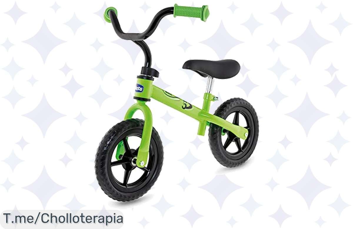 Chollazo en Bicicleta sin Pedales Chicco: Diversión y Equilibrio para tu Peque de 2 a 5 Años, ¡Hazte con Ella Ya!