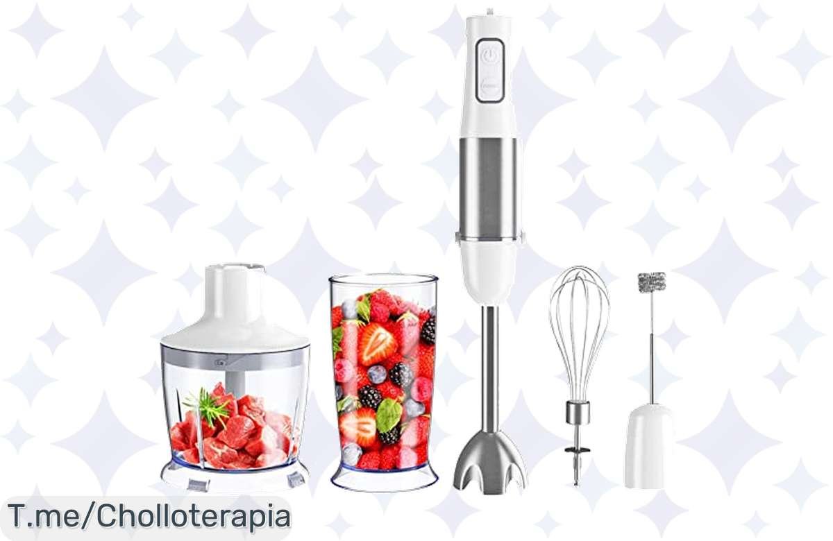 Consigue la batidora Hompiper de 1000W con un 30% de descuento ¡No te quedes sin la tuya!