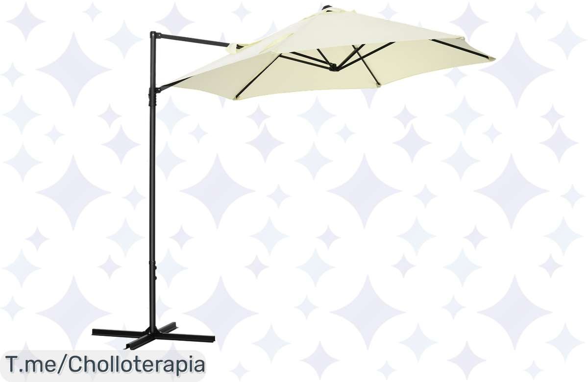 Consigue tu sombrilla de jardín con un descuento increíble. ¡No dejes pasar esta oportunidad única!