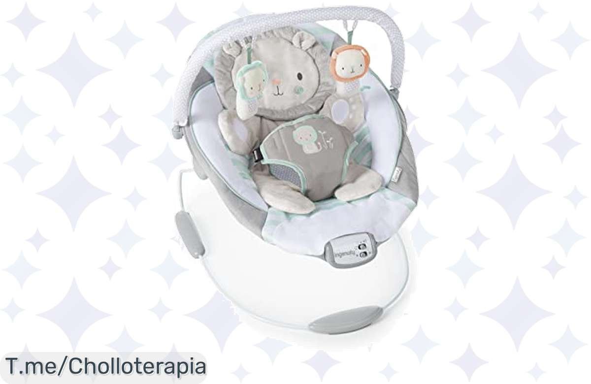 Descubre las hamacas vibradoras que tus bebés amarán desde el primer día!