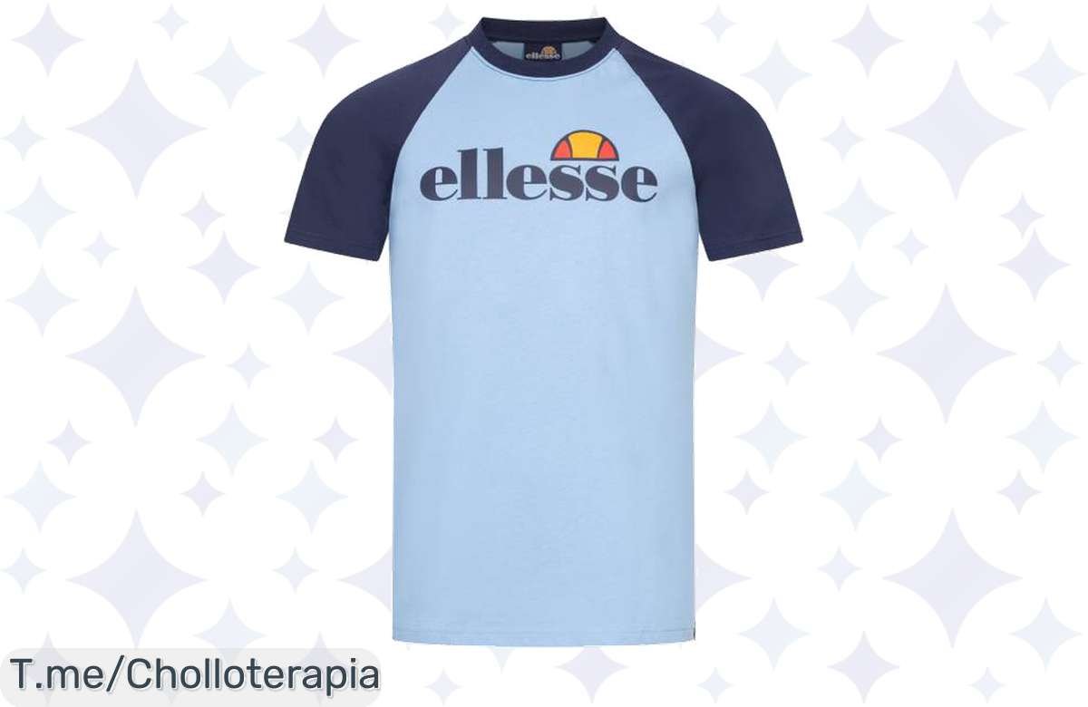 Descuentazo en camiseta ellesse Piave Raglan hombre, ¡aprovecha!