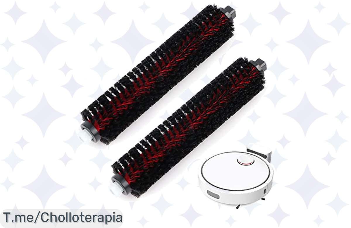 Descuento brutal: 2 cepillos premium para Roborock S7 MaxV, limpieza perfecta al mejor precio ¡No te lo pierdas!