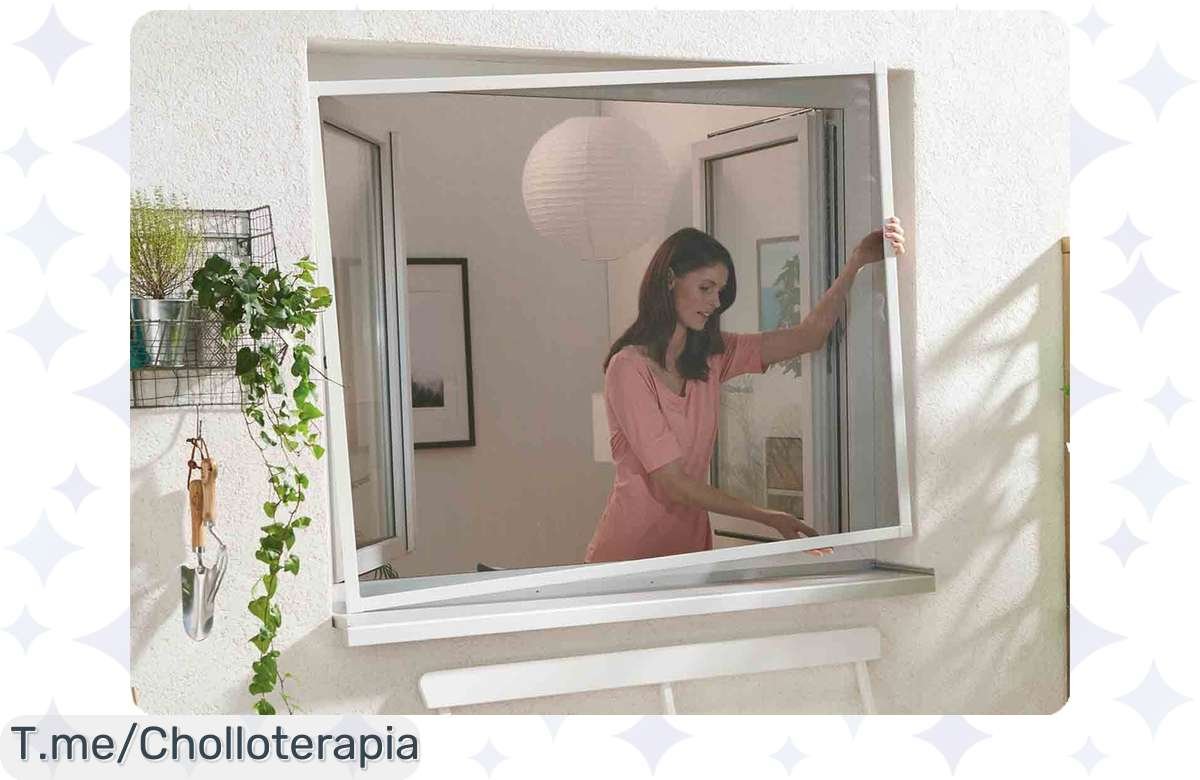 Di adiós a los bichos y disfruta la brisa con nuestra mosquitera de aluminio para ventana