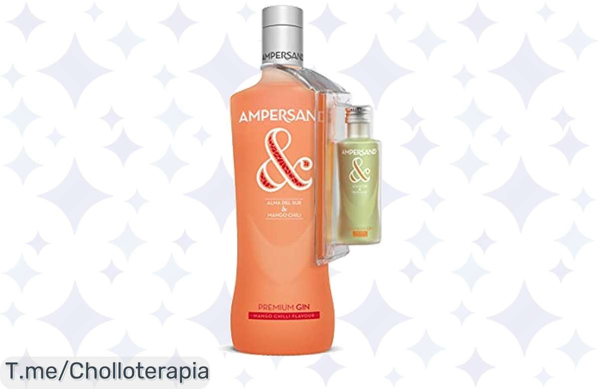 Disfruta Ampersand Gin Mango y llévate una mini gratis
