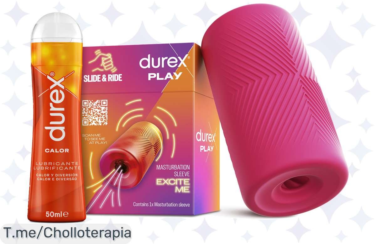 Durex SLIDE & RIDE: El secreto para un placer ardiente. ¡Descúbrelo ya!