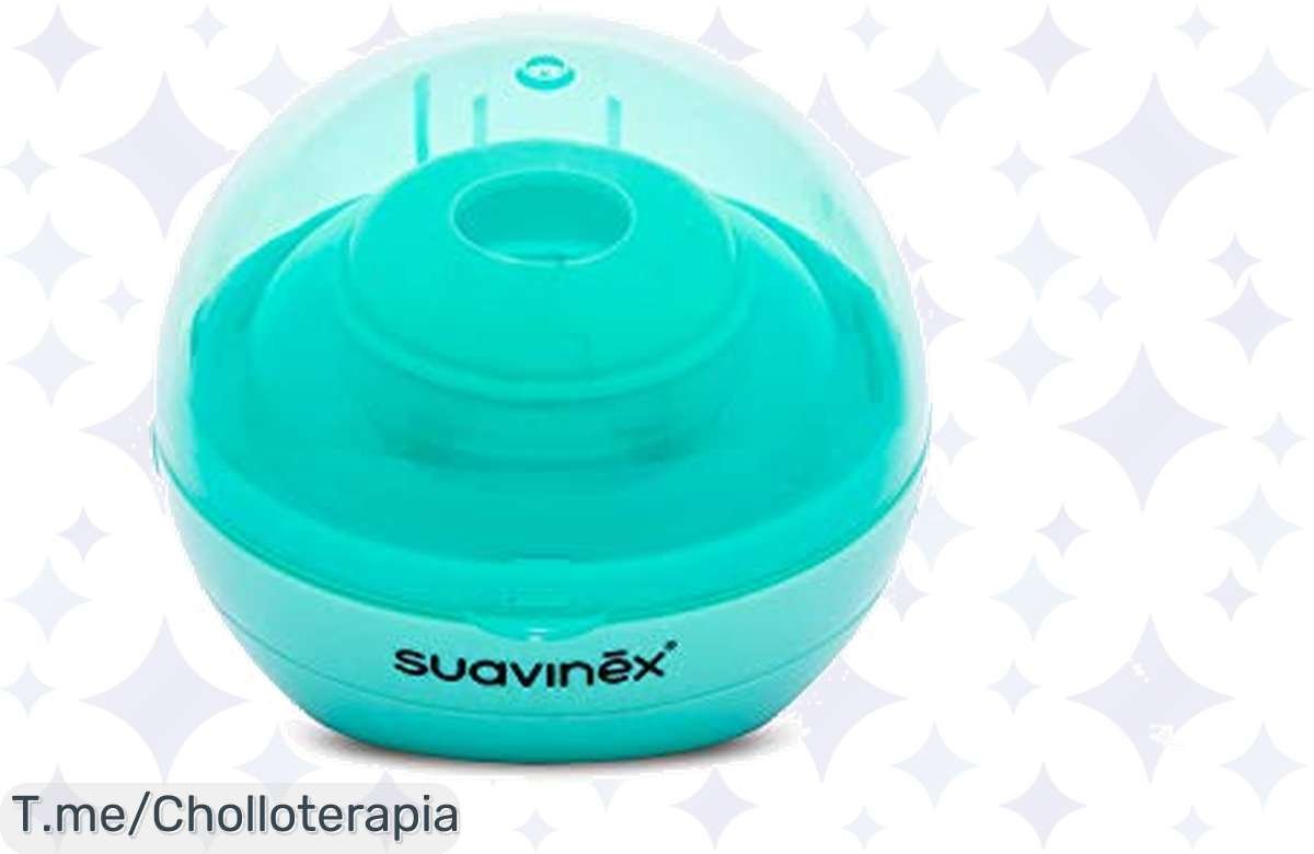 Esterilizador de Chupetes Portátil a Precio Irresistible ¡Adiós Gérmenes en 3 Minutos! No te lo Pierdas