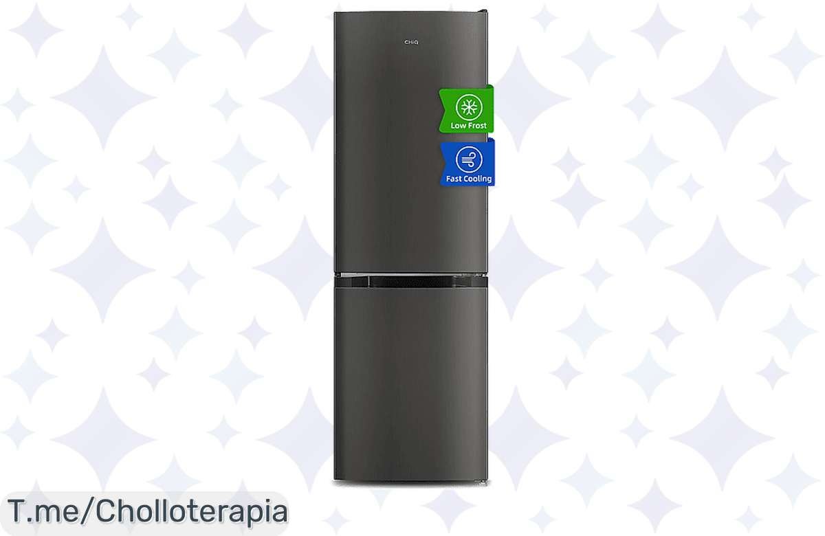Frigorífico Combi CHIQ: ¡Oferta brutal, llévatelo ya! 157 l, clase D y entrega a domicilio.