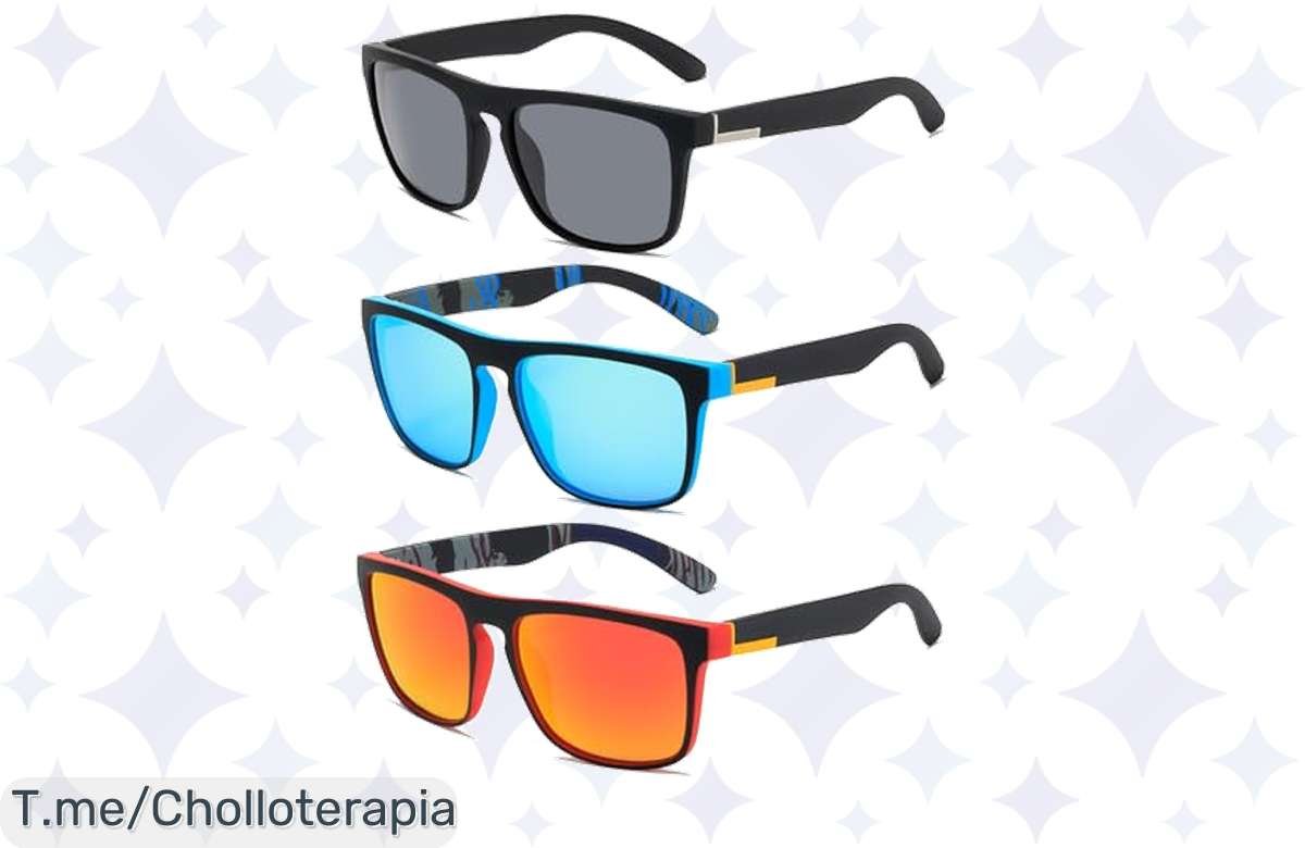Gafas de Sol Polarizadas en Promo Exclusiva: 3×1, ¡Aprovecha!
