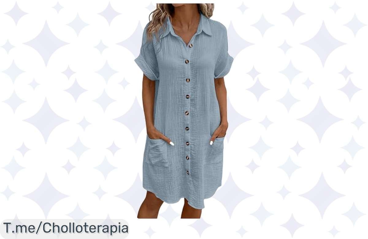 Gánale al verano con el vestido chic que está arrasando: ¡Descuento del 55%!