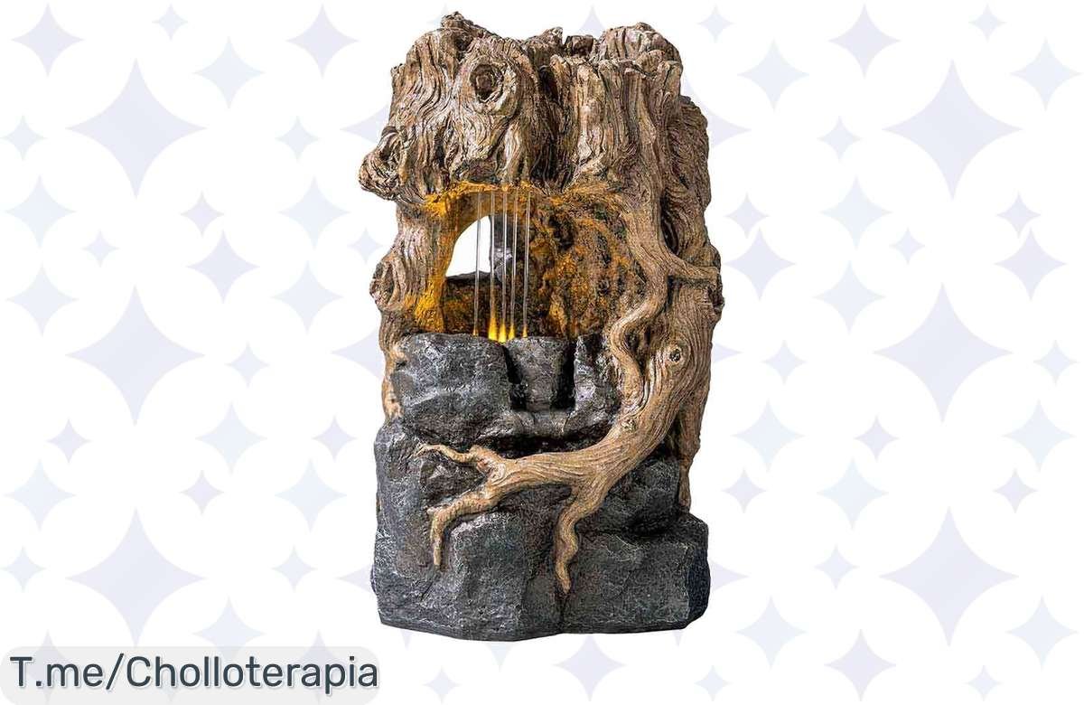 Ganga del año: Fuente LED que humidifica y embellece tu casa por casi nada, ¡aprovecha ya!