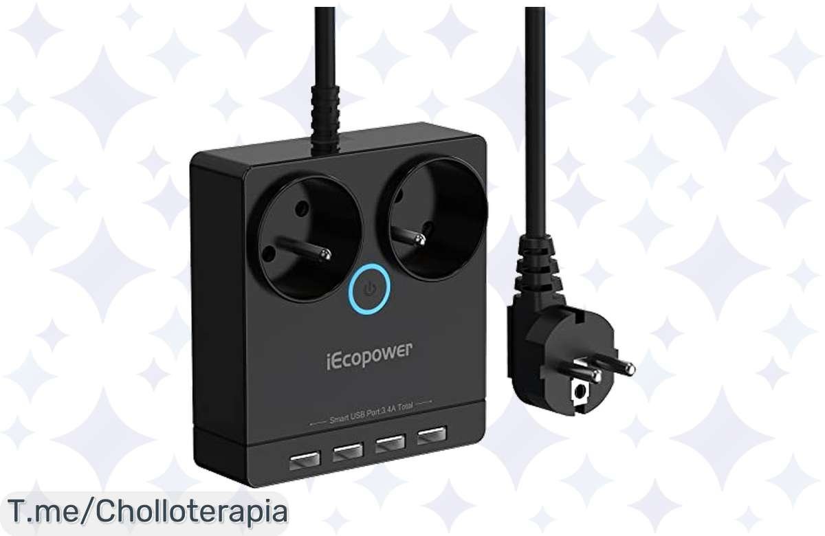 La regleta mágica que carga y protege tus gadgets en un santiamén