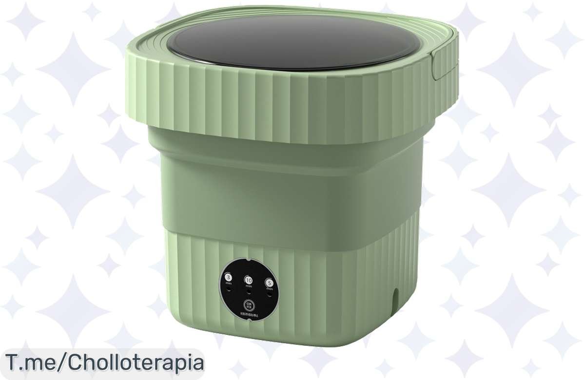 Lavadora Portátil MAXWORK 6L: ¡Oferta Rara y Barata! Ideal para Ropa de Bebé – ¡Corre a Comprar!