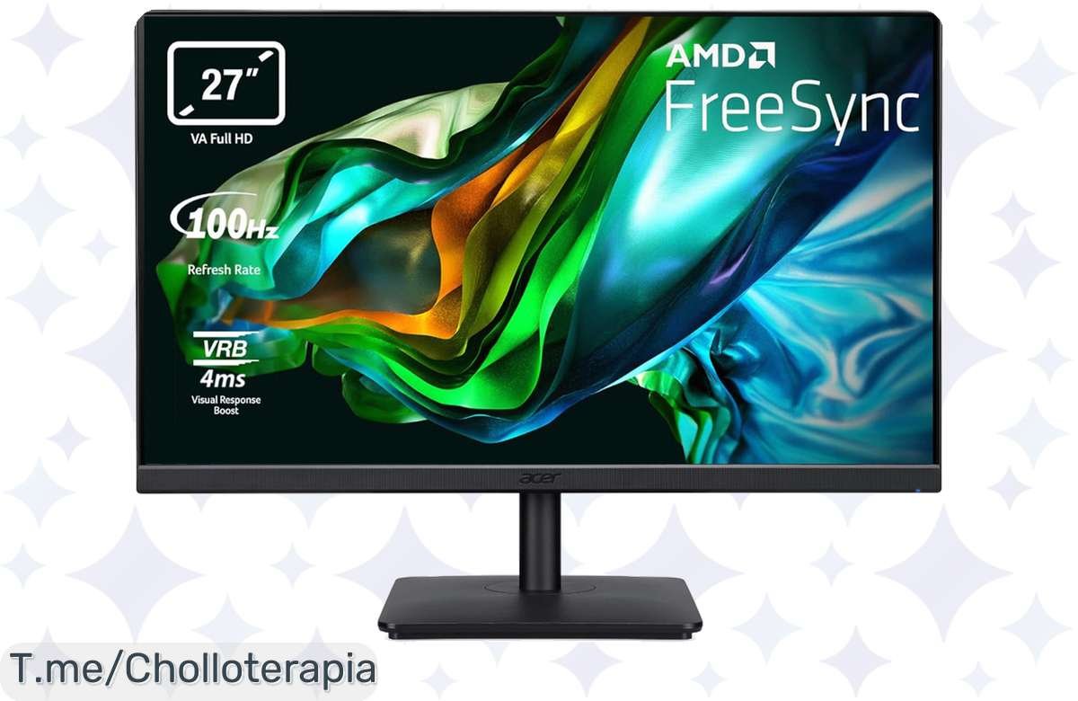 Liquidación Total: Monitor Acer V277 de 27 FHD a Precio de Risa, ¡Corre Que Vuelan!