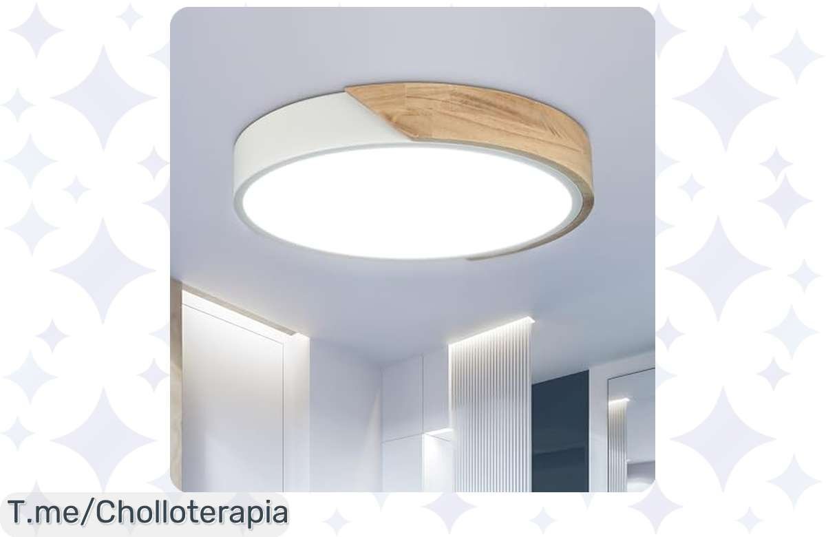 Llévate el Plafón LED Redondo de 24W: Luz potente y ahorro al mejor precio. ¡No te lo pierdas!