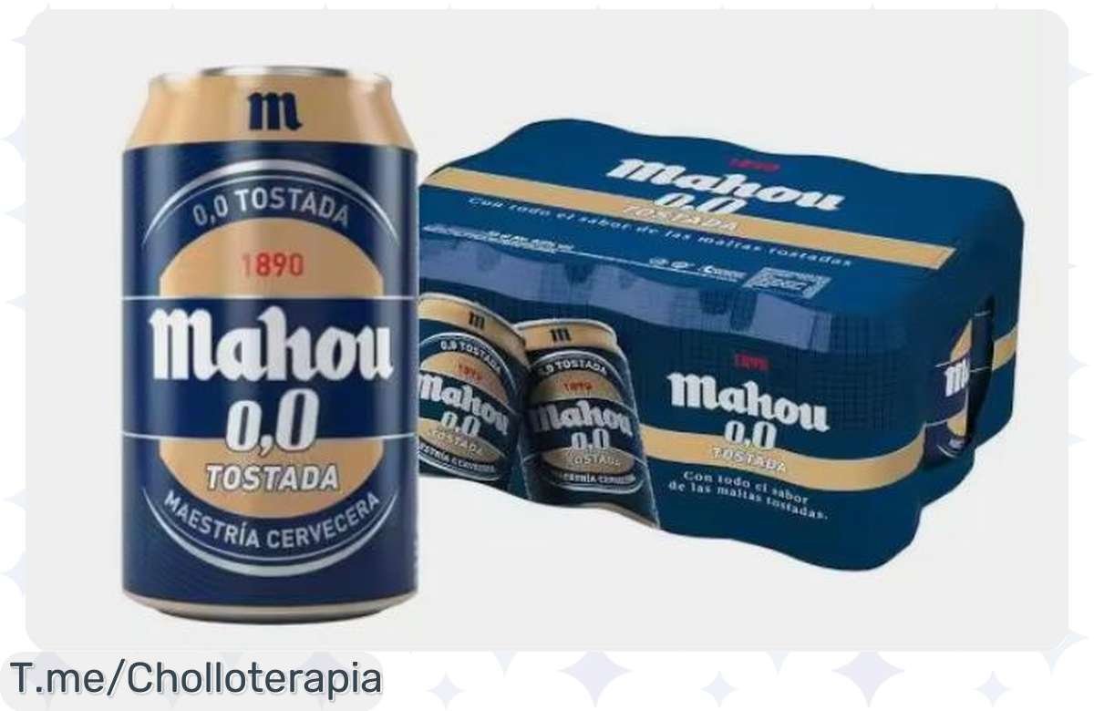 Mahou 0.0 Tostada: Llévate 12 por un precio ridículo