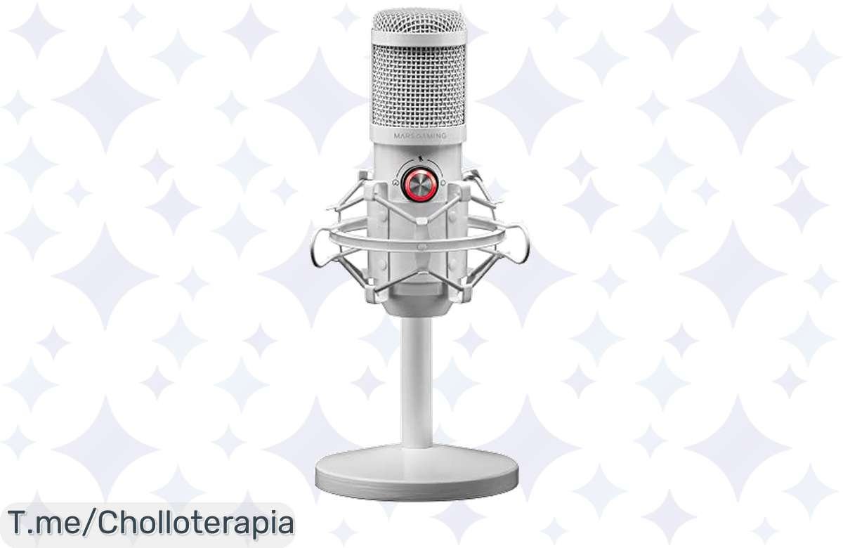 Micrófono Pro LED a Precio de Risa: ¡Sonido Épico y Control Total Ya!