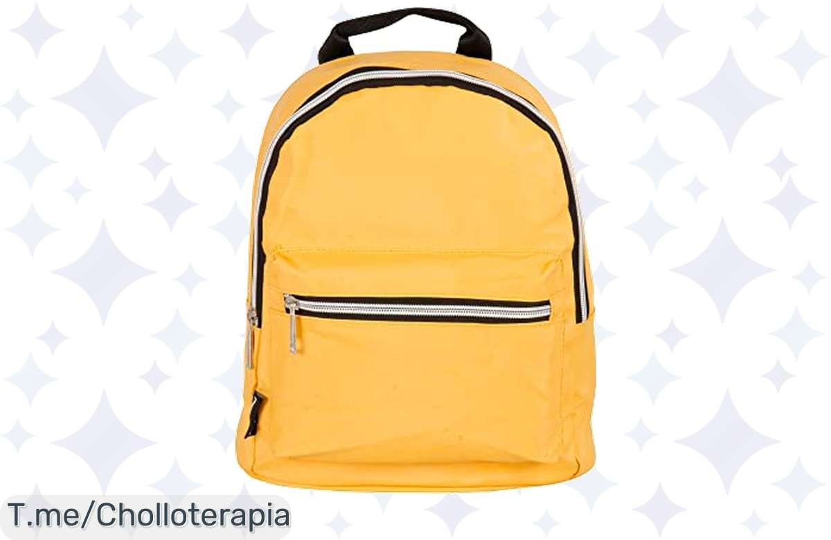 Mochila Perona City Mustard: ¡No puedes dejar pasar esta ganga!