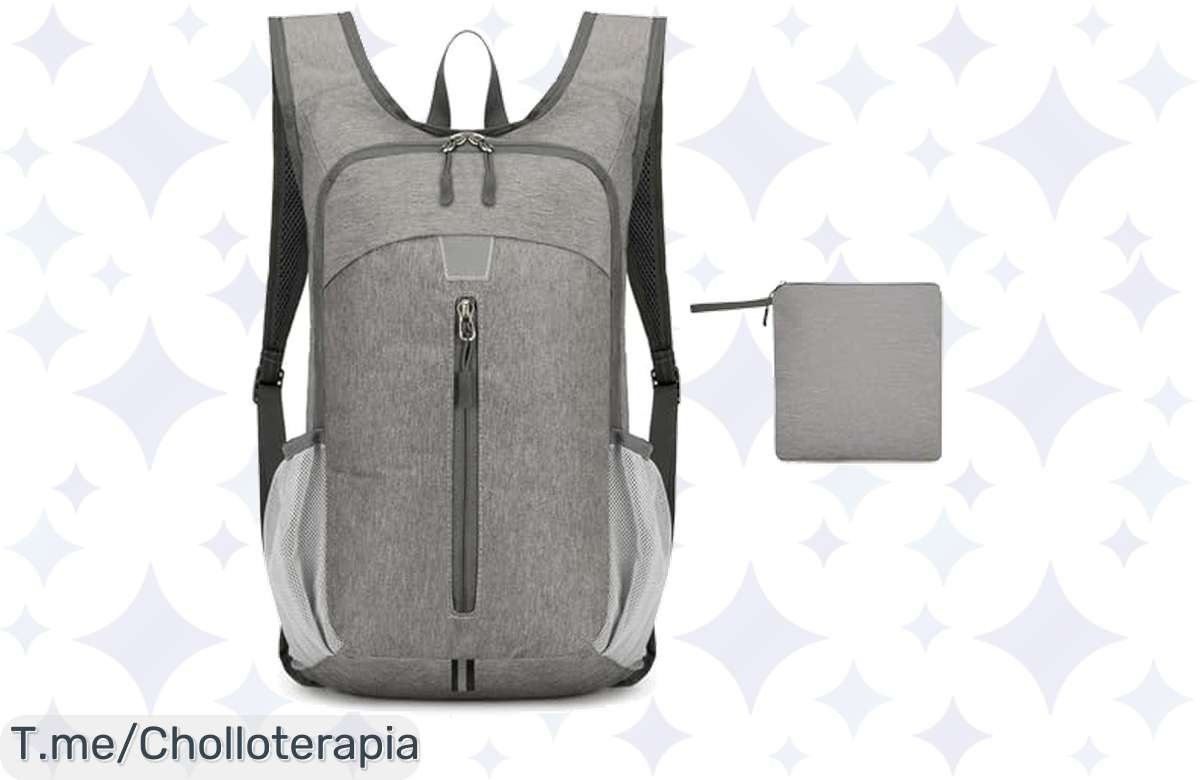 Mochila Plegable Ultraligera 20L, ¡Oferta que Vuela!