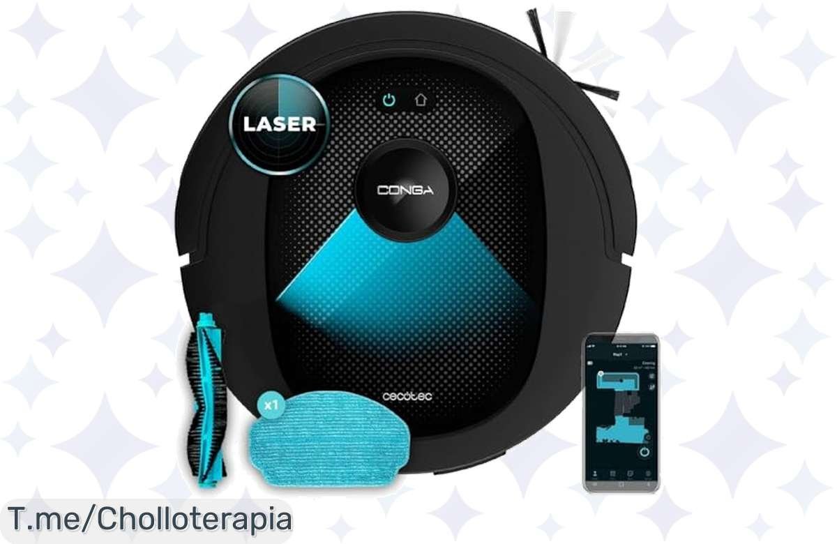 No dejes escapar el Robot Aspirador Conga 7490 a precio de locura