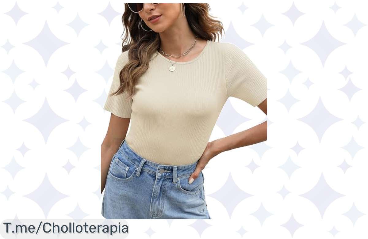 No dejes pasar esta oferta: Camiseta de verano con 40% de descuento ¡Solo por tiempo limitado!