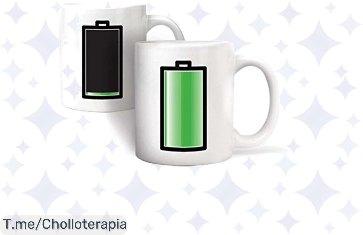 No pierdas la chispa con la taza que te avisa cuando tu café está listo
