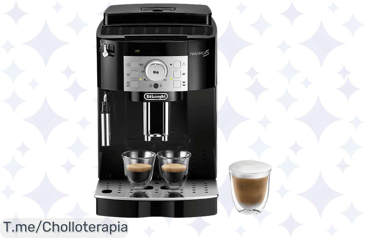 No te pierdas esta oferta: Cafetera De’Longhi Magnifica S con 1450W de potencia y 15 bares de presión. ¡Compra ya!