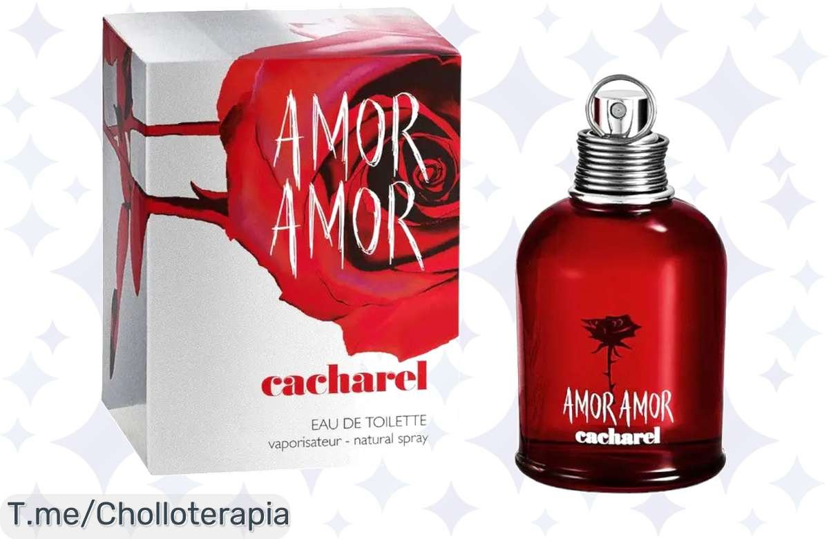 No te pierdas esta oferta en el perfume Cacharel Amor Amor para mujeres