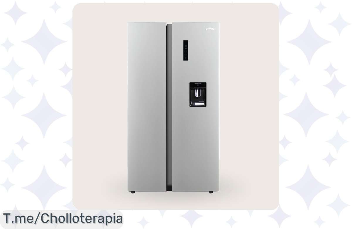 No te quedes sin el Frigorífico Americano EVVO F90 Aqua No Frost ¡Precio de locura y tecnología top!