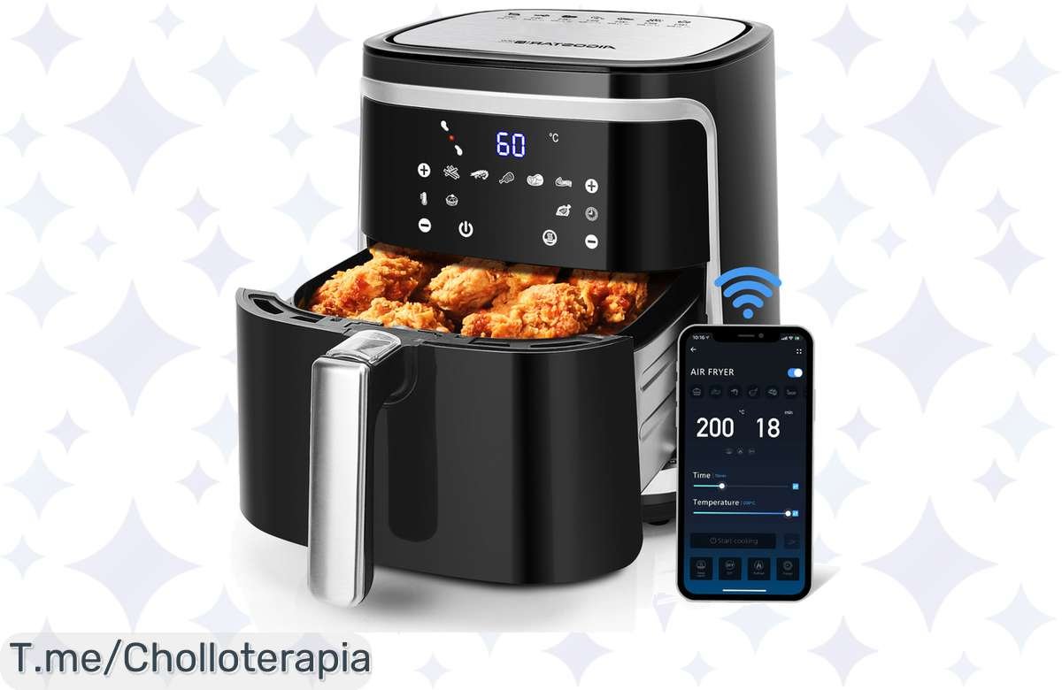 No te quedes sin tu Freidora de Aire de 7L Aigostar, ¡la cocina saludable que necesitas!
