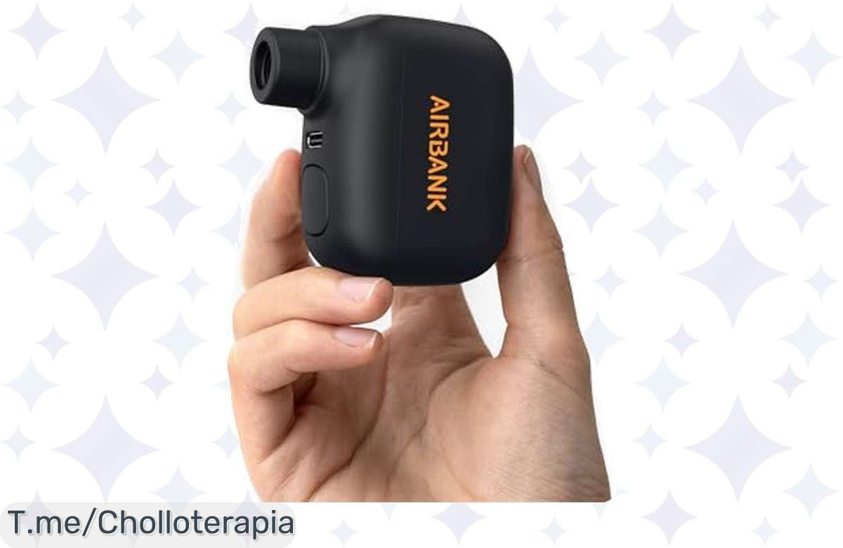 Oferta Relámpago: Mini Bomba Eléctrica 100 PSI, ¡Llena tus Neumáticos en 20 Minutos!