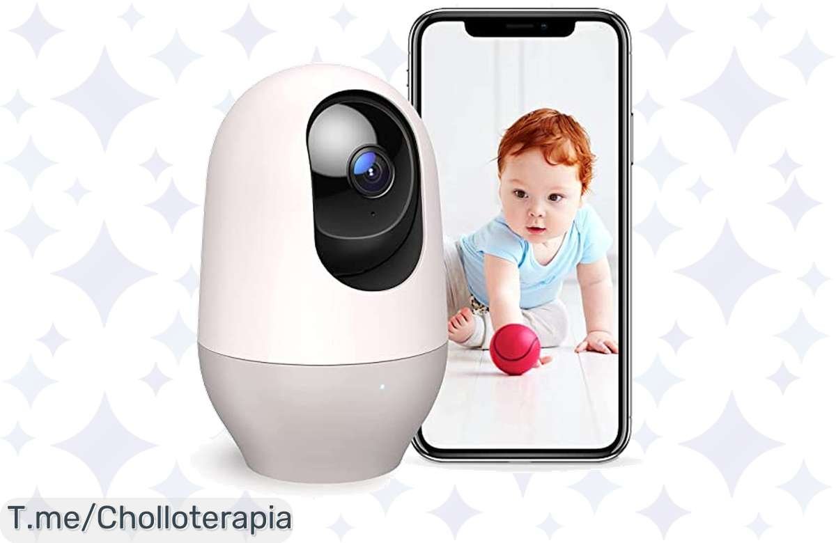 Oferta de locos: Cámara WiFi 1080P con visión 360° y audio bidireccional por tiempo limitado!