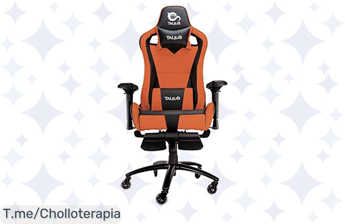 Oferta única: Talius Caiman V2, la silla gaming de tus sueños a un precio de risa. ¡No te lo pierdas!