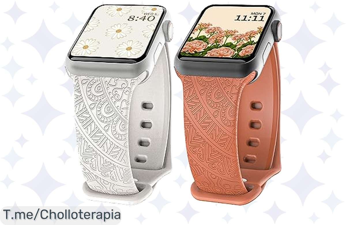 Pack Doble de Correas para Apple Watch a Precio de Risa ¡No Te lo Pierdas!