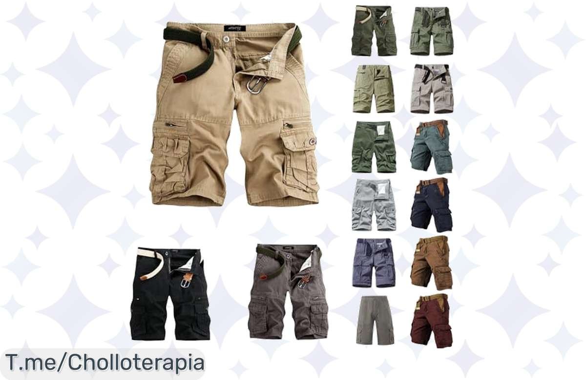 Pantalones cargo hombre: prácticos, con estilo y al mejor precio