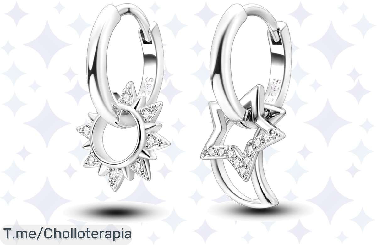 Pendientes de Plata 925 en Forma de Corazón: ¡Oferta Irresistible con Plumas de Circonio a Precio de Locura!
