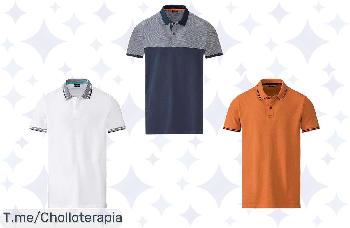 Polo Manga Corta para Hombre: Descuento Sorprendente, ¡No Te Lo Pierdas!