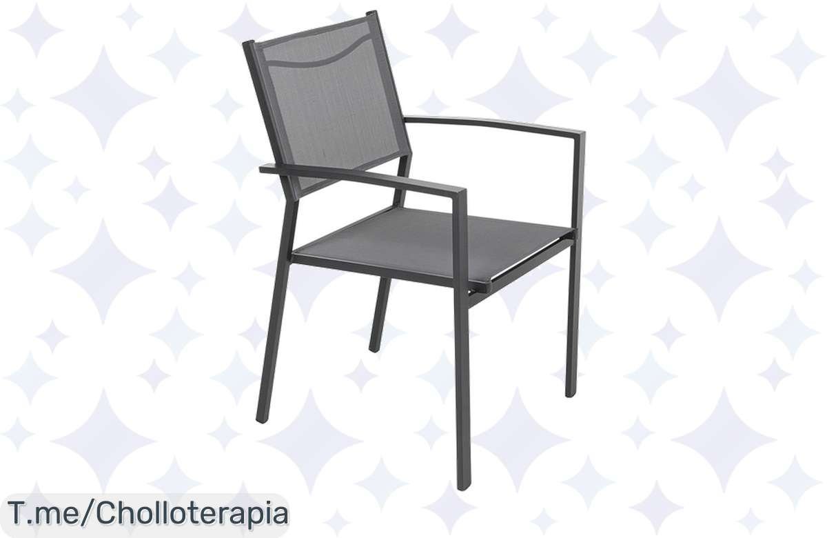 Sillón de jardín Europa Basics: ¡Oferta irresistible, renueva tu espacio ya!