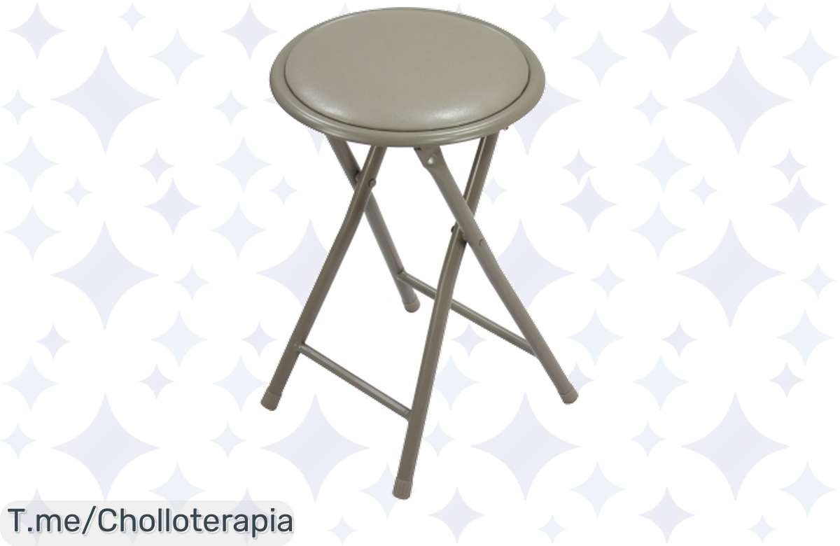 Taburetes Plegables Carrefour: ¡70% Descuento que No Te Puedes Perder!