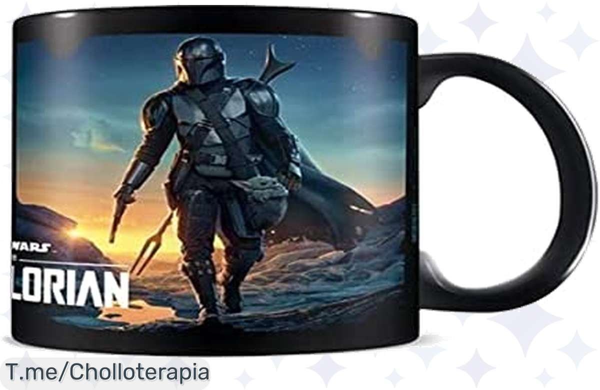 Taza de The Mandalorian: ¡Transforma tu café en pura fuerza!