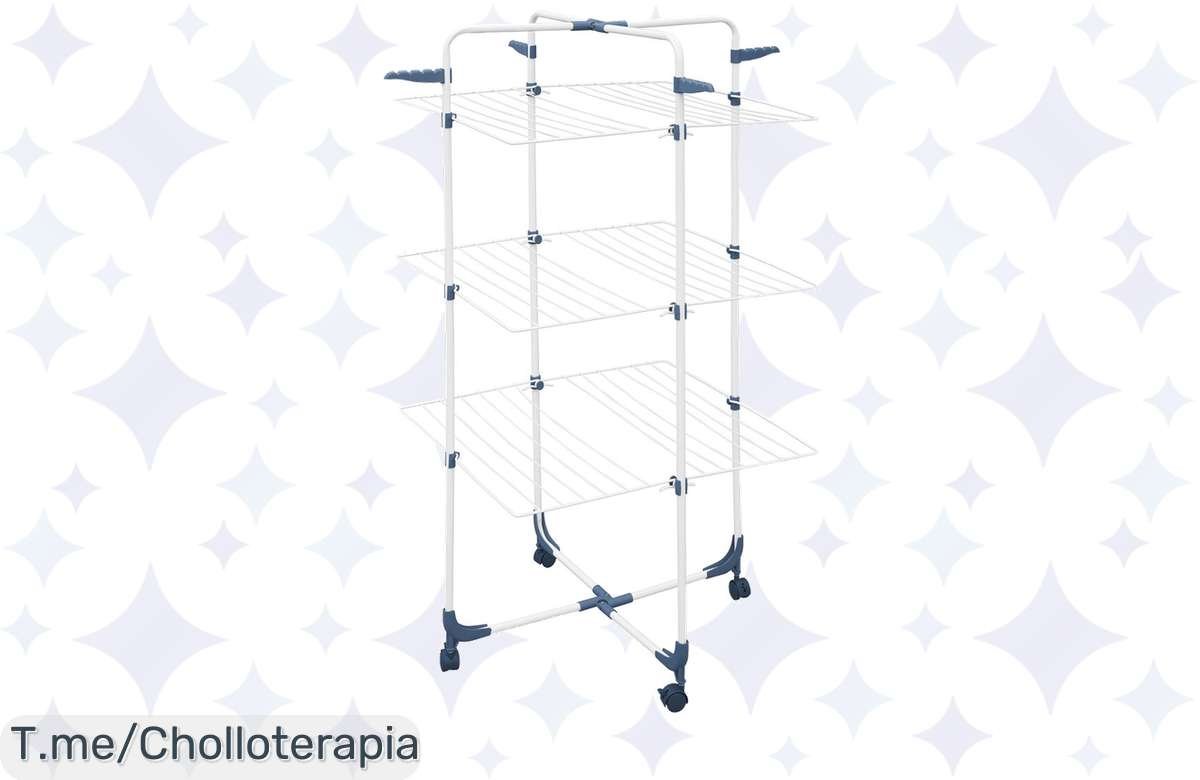 Tendedero de torre: Ahorra espacio y seca tu ropa sin complicaciones
