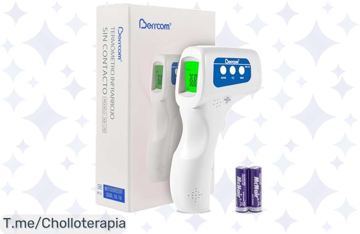 Termómetro infrarrojo para bebés con 50% de descuento solo por hoy