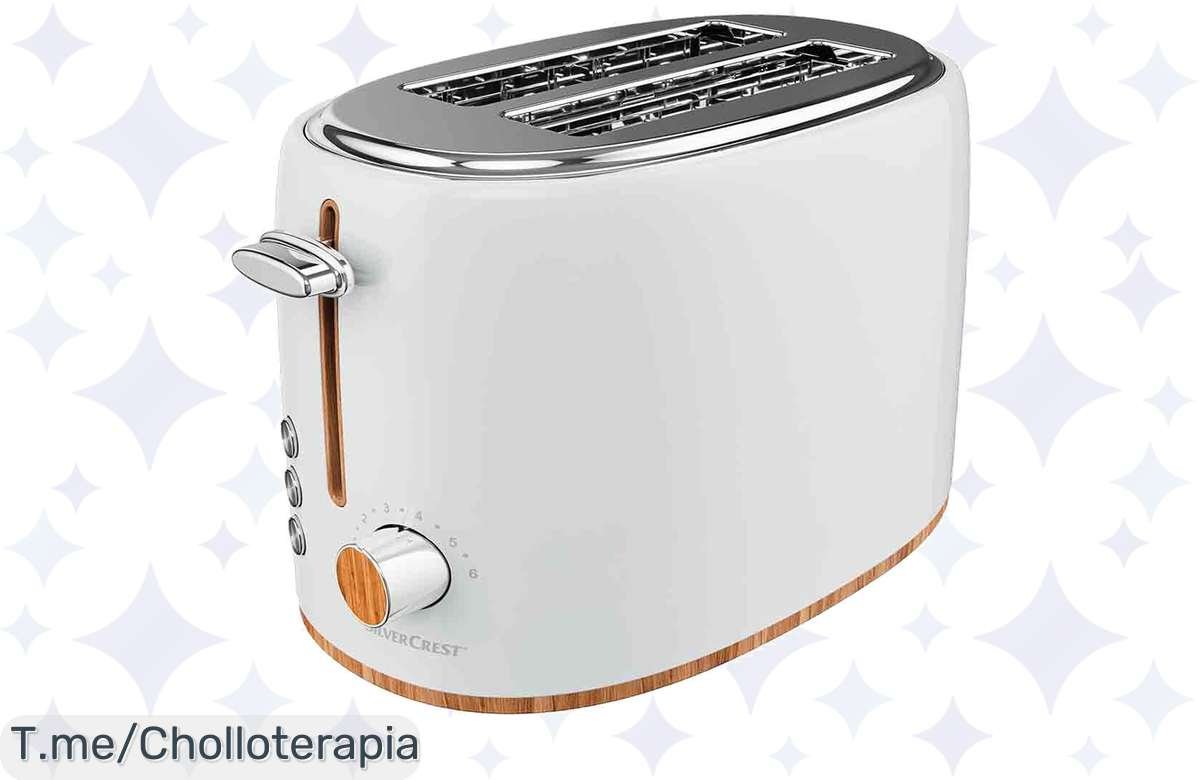 Tostadora 980W a precio de locura: ¡Desayunos perfectos y rápidos! No lo dejes pasar.