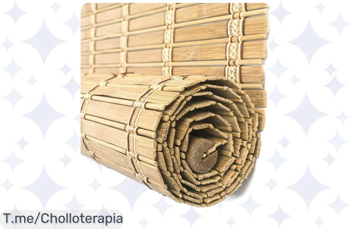 Tu casa pide a gritos esta cortina de madera