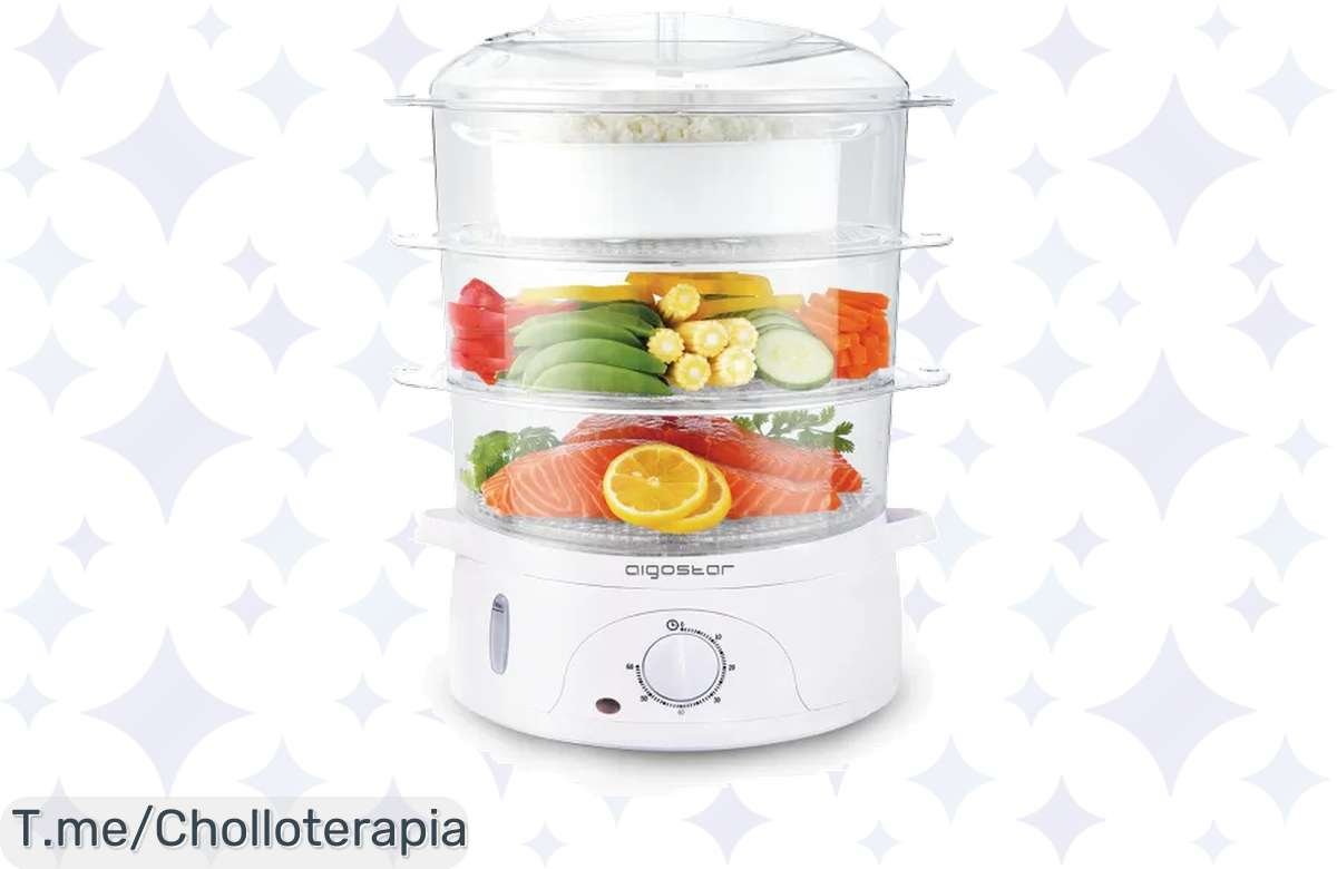 Vaporera Eléctrica Aigostar: 800W de Potencia a Precio Ridículo, ¡Corre!