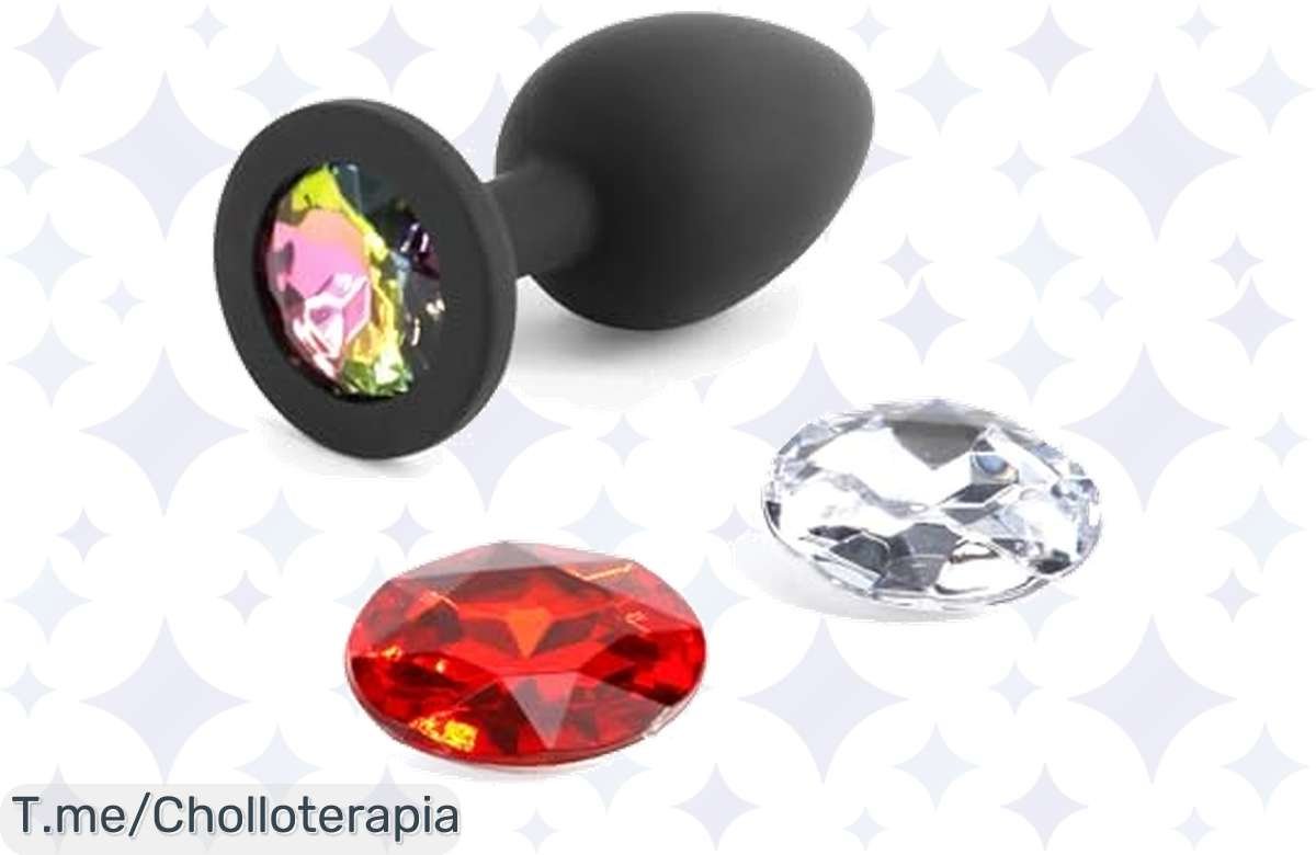 ¡Ahorra a lo grande en el tapón anal NS Novelties Glams Xchange Round S! ¡No te lo pierdas!