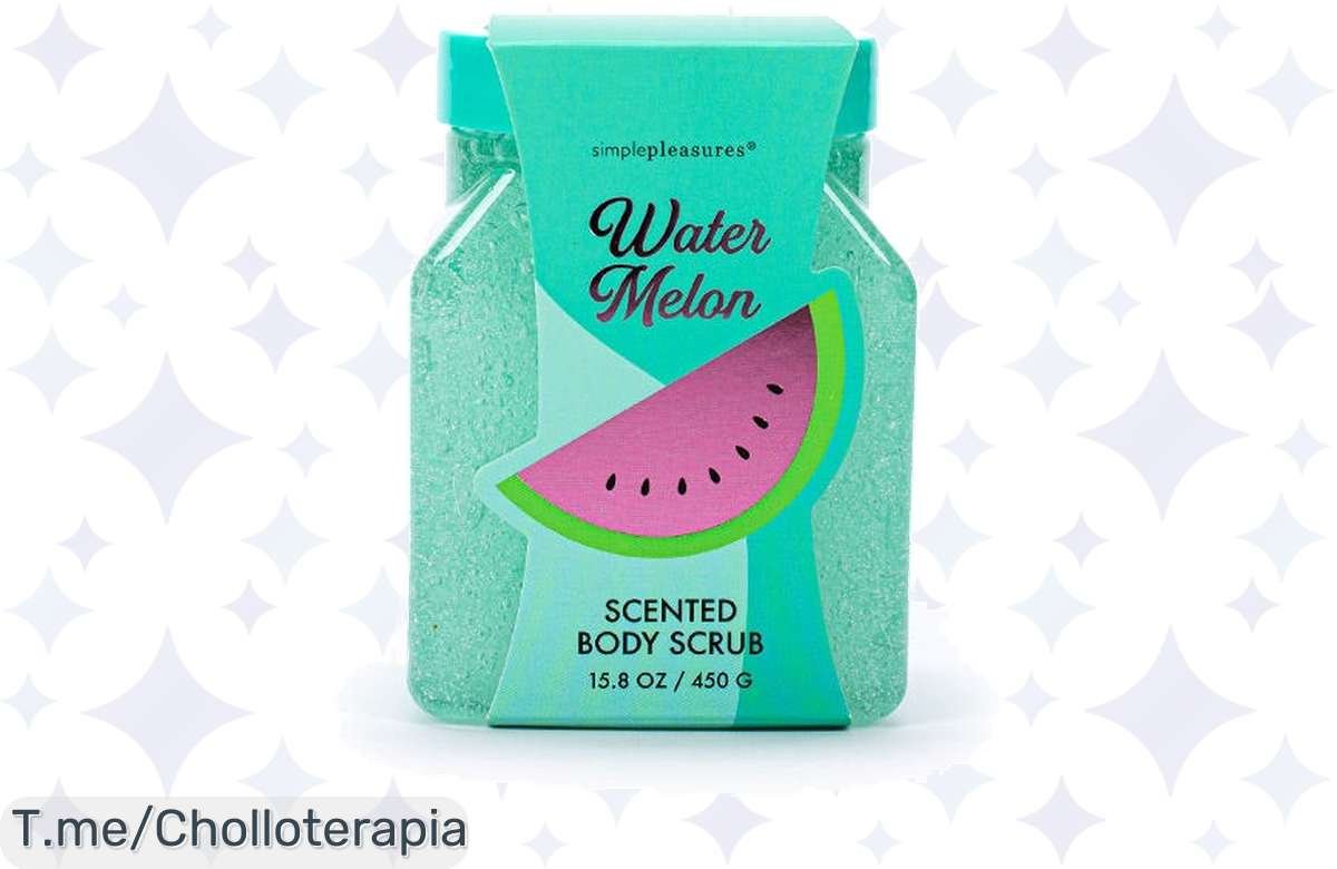 ¡Apresúrate! Exfoliante Water Melon a precio de locura, tu piel radiante te lo agradecerá