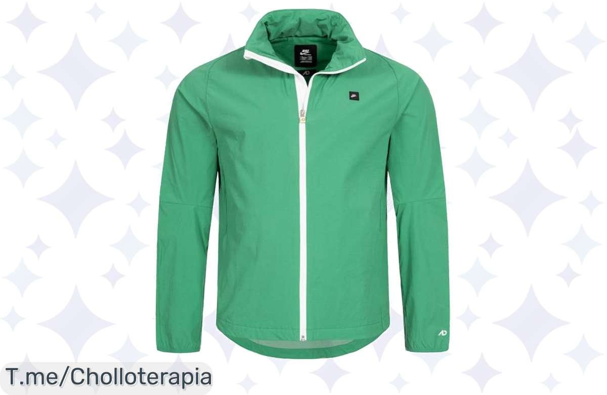¡Aprovecha el descuento y corre como un profesional con la chaqueta Nike Pista del Departamento de Atletismo!