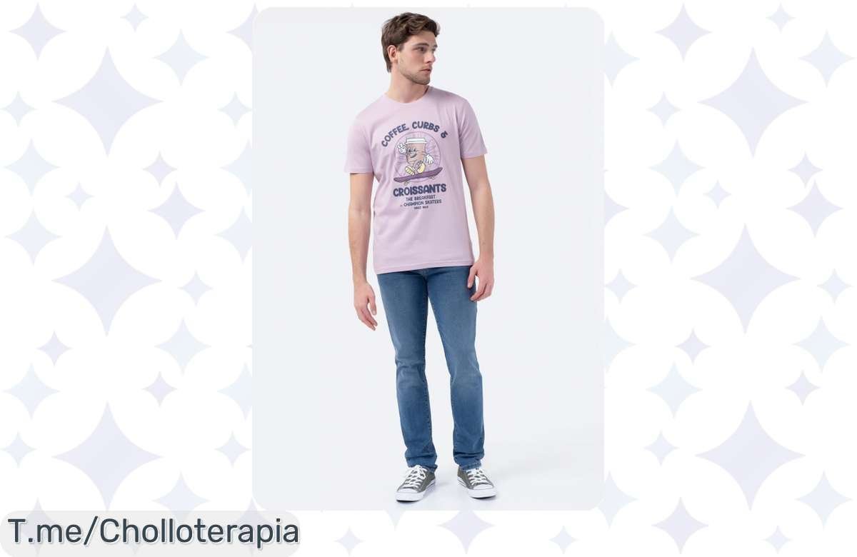¡Aprovecha esta camiseta sostenible para hombre de TEX a precio de locura!