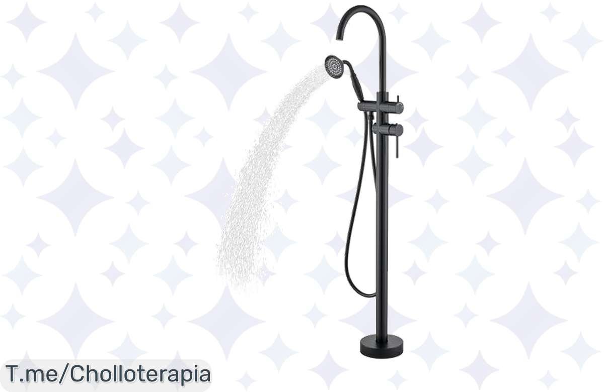 ¡Aprovecha este grifo de lujo y transforma tu baño ahora!