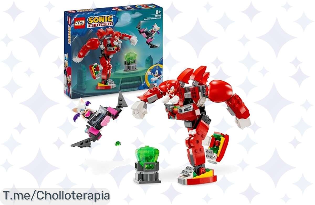 ¡Arma el Robot de Sonic y lleva la aventura gamer a tu sala!